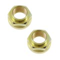 Spindle Nuts For Acura Rlx 2014 To 2020 2 Pieces 36mm Hex Size M24 1 50 Thread Replacement 90305 Sd4 003 And Sf1 000 
