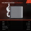 A-premium Hvac Heater Core Compatible With Nissan Rogue 2008-2013 Select 2014-2015 Sentra 2007-2012 Replace 27140et00b