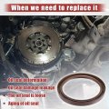 Uxcell Car Crankshaft Pulley Seal Rear Main Replacement For Toyota Rav4 1996-2000 No 9031185009