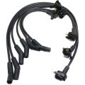 Spark Plug Wire Set For Ford F 150 1997 1998 1999 2000 Black Finish 6 Leads 8mm Long Of Clx M0 Usa Repf504805 Cl360a72 