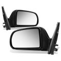 Auto Dynasty To1320134 To1321134 Pair Oe Style Manual Side View Door Mirror For Toyota Sienna 98-03 