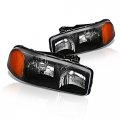 Instyleparts Gmc Sierra Yukon Yukon-denali Clear Lens Headlight With Black Housing 