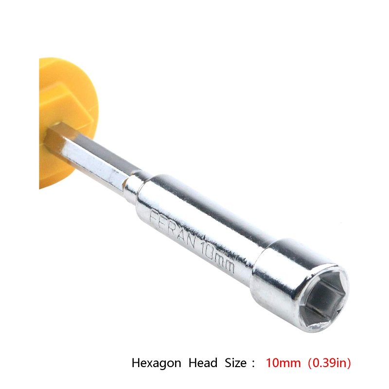 Antrader 10mm Socket Wrench Screwdriver High-carbon Steel Hex Nut Driver Carburetor Adjustment Tool
