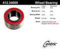 Centric 412 34000e Rear Wheel Bearing 