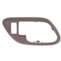 Front Driver Side Inside Door Handle Trim Brown With Lock Hole For Gmc K1500 K2500 Suburban 1995 1996 1997 1998 1999 Part 