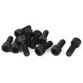 Uxcell 1 5mm Pitch M10 X 25mm Hexagon Key Socket Cap Head Screws Bolts 10pcs