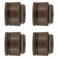 Caltric 4x Valve Stem Seal Compatible With Suzuki King Quad 400 Lt-a400f 2018 2019 2020 2021