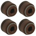 Caltric 4x Valve Stem Seal Compatible With Suzuki King Quad 400 Lt-a400f 2018 2019 2020 2021
