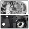 2008 2009 2010 Toyota Highlander Chrome Housing Headlight Headlamp Replacement Left Driver Side Only