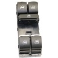 Volkswagen Passat Window Switch 2012 2018 Driver Side Front Black And Chrome 5 Button 7 Pin Terminals Repv505212 