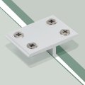 180 Degree Glass Clamp For 14-17mm Thickness Adjustable Double Side Shelf Support Bracket Aluminum Alloy Clip Holder Silver