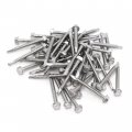 Red Hound Auto 50 Marine Hex Head Self Drilling Screw Set Number 12 X 2 Inches For Wood Metal Plastics 305 Ss Stainless Steel 