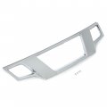 Hecasa Silvery Grille Trim Compatible With 2013-2021 Nissan Nv200 Replacement For 623823lm0a Ni1210109c Front Upper Molding