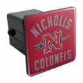 Nicholls State University Colonels Logo Tow Trailer Hitch Cover Plug Insert