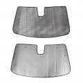 Lcojicep Front Ndshield Sun Shade I Sunshade Foldable Compatible With Toy Ota Rav 4 2020-2024 Visor Protector Blocks Uv Rays I