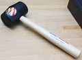 Estwing Dh-12 12 Oz Deadhead Rubber Mallet Wood Handle Black