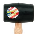 Estwing Dh-12 12 Oz Deadhead Rubber Mallet Wood Handle Black 