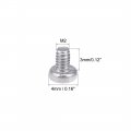 Uxcell M2x3mm Machine Screws Pan Phillips Cross Head Screw 304 Stainless Steel Fasteners Bolts 30pcs