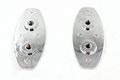 Mirror Block Off Base Plates For 1998 1999 Yamaha R1 Yzf-r1 Yzfr1 Chrome