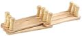 Home-aide Expandable Hook Wood Wall Peg Rack Wooden 