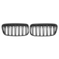 No 51137379609 51137379610 Front Upper Hood Bumper Grille For Bmw 2 Series Activetourer F45 2014-2021 Kidney Grill Double Slat 