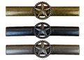 Set Of 24 Thin Rope And Star Drawer Cabinet Pull Or Knob Western Southwest Texas Da Cor 