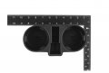 Replacement Cup Holder Insert Rubber Liner Holds 2 Cups Compatible With Ford F-150 2015-2020 Split Bench Fold Down Console