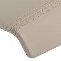 Keenso Center Console Lid Central Box Cover Cap Leather With Abs Material Easy To Install Durable Upgrade For 7th 2003-2007