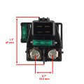 Caltric Starter Relay Solenoid Compatible With Suzuki Lt-f500f Ltf500f Vinson 4x4 Man 2004-2007