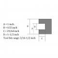 Axa 2pcs 1 Quick Change 250-101 Tool Post Turning Facing Holder 6-12