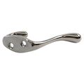 5 Pack Rok Hardware Heavy Duty Dual Home Closet Wall Towel Coat Hook 3-1 2 Antique Nickel Rokch101an