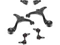 Front Control Arm Ball Joint Sway Bar Link Kit 6 Piece For 2001-2005 Honda Civic 