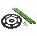 Green O Ring Chain Sprocket Black 15 52 120l Fits 2000-2002 Yamaha Yz426f