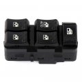 Ocpty Front Left Power Window Switch Fits 2003-07 For Saturn Ion Sedan Master Driver Side Control Lift Oe 22664398