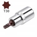 Uxcell 1 2-inch Drive T30 Torx Bit Socket S2 Steel 55mm Length