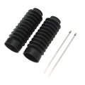 2 Pcs Fork Boot Motorcycle Shock Absorber Covers Replacement For Cl400 Cb400 Cb500 Cb400ss