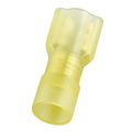 100 Pack 12-10 Gauge Male Quick Disconnects Fully Insulated Nylon 250 