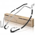 A-premium Power Steering Hose Pressure Return Line Assembly Compatible With Toyota Solara 2002-2003 L4 2 4l 3-pc Set