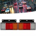 Truck Tail Lamp Fit For W Series Isuzu Elf Npr Hd Nkr Nhr Nrr Fsr Frr Pair Rear 12v 44 Leds Replacement 