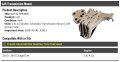 Left Driver Side Transmission Mount Compatible With 2013-2016 Dodge Dart 2 4l 4-cylinder