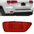Secosautoparts Rear Left Bumper Reflector Driver Side Compatible With Jeep Grand Cherokee Compass 11-16