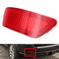 Secosautoparts Rear Left Bumper Reflector Driver Side Compatible With Jeep Grand Cherokee Compass 11-16