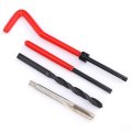 Helicoil Thread Repair Kit 30pcs Stainless Steel Twisted Drill Wrench Insert Tap Tool M6x1 Metric Inserts Kits