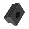 Uxcell 5pcs Steel T-slot Nut Grade 10 9 Tapped Through M8 Thread 15 64-inch Slot Depth