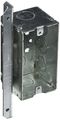 671 Welded Handy Box With A Bracket 4 In X 2 8 Deep Eight 1 Knockouts Pre Galvanized Alloy Steel Ul Listed And Fire Rated 