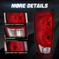 Auto Dynasty Rear Tail Lights Assembly For 2002-2006 Chevrolet Avalanche 1500 2500 Driver Left Side With Reverse Brake Turn