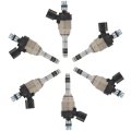 Fuel Injectors Kit For 2012 2014 Hyundai Azera Genesis Santa Fe And Kia Cadenza Fj1143 35310 3c550 84512110 6 Pieces 