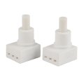 2pcs Dome Lamp Switch Kit Interior Light Bulb On Off Compatible With 