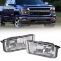 Fog Lights For 2007-2015 Chevy Silverado 1500 07-14 2500hd 3500hd 07-13 Avalanche 07-08 Cadillac Escalade Front Left Right 