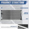 Dpi 13394 Factory Style 1-row Cooling Radiator Compatible With Bmw 228i 320i 328i 335i 428i 435i Activehybrid 3 At 2012-2016